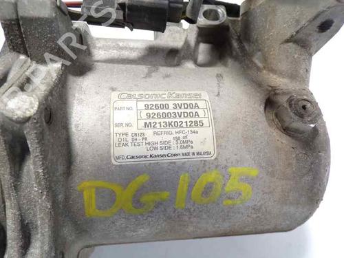 AC compressor NISSAN NV200 Van 1.5 dCi 85 (M20, M20N, M20M) | BP6929959M34 