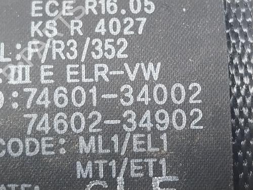 Front left seatbelt SSANGYONG KORANDO (CK) 2.0 e-XDi | BP29112753I26 - Image 4
