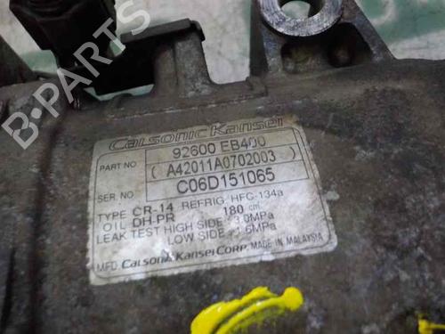 AC compressor NISSAN NAVARA NP300 (D40) 2.5 dCi 4WD (D40TT, D40T, D40M, D40BB) | BP6329963M34 