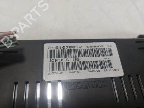 Instrument cluster RENAULT SCÉNIC III (JZ0/1_) 1.2 TCe | BP20341824C47