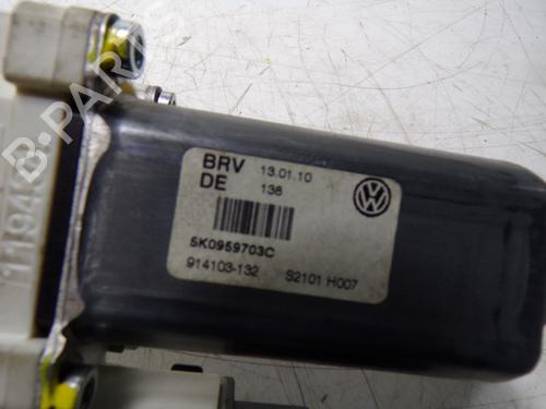 Rudehejsemotor bagstkærm venstre VW GOLF VI (5K1) 1.6 TDI | BP16017037E23 