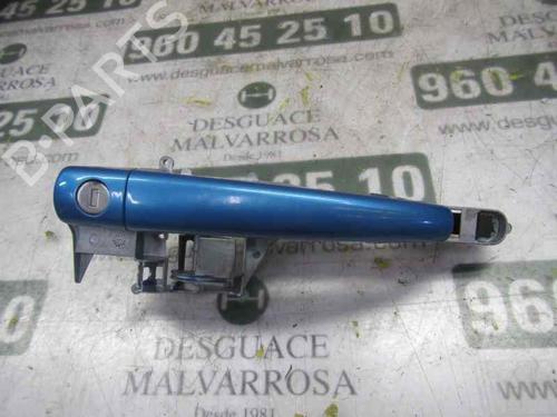 Used Front left exterior door handle PEUGEOT 208 I (CA_, CC_) 1.4 HDi (68 hp) 3990019