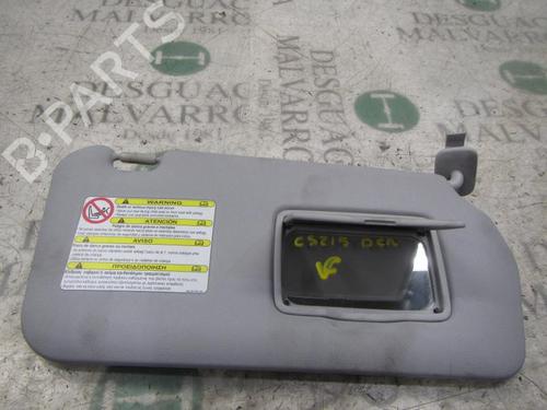 Used Right sun visor Right sun visor MAZDA 5 (CR) 2.0 CD (CR19) (143 hp) 3827994 3827994