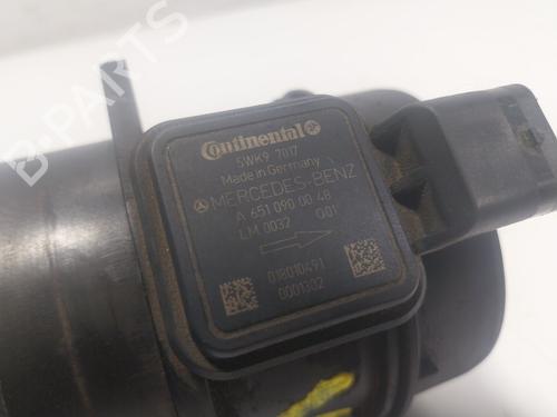 Mass air flow sensor MERCEDES-BENZ C-CLASS (W204) C 200 CDI (204.001) | BP17609060M95 