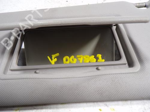 Left sun visor RENAULT CLIO IV (BH_) 1.5 dCi 90 | BP7309218I1 