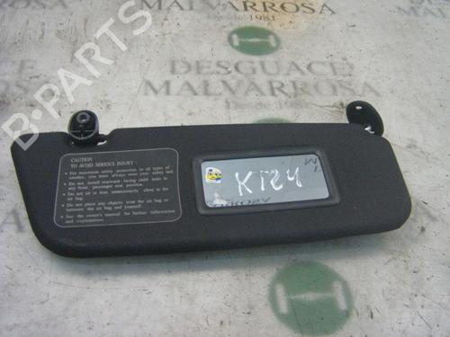 Used Right sun visor Right sun visor HYUNDAI COUPE I (RD) 2.0 16V (139 hp) 3741339 3741339