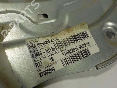 Front right window mechanism KIA SPORTAGE III (SL) 1.7 CRDi | BP13525318C23 