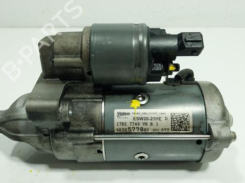 Used Starter Starter CITROËN C4 III (BA_, BB_, BC_) 1.5 BlueHDi 130 (BBYHZB) (131 hp) 33324363 33324363