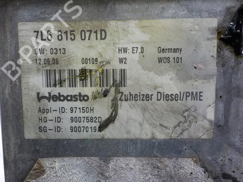 Heater blower motor VW TOUAREG (7LA, 7L6, 7L7) 3.0 V6 TDI | BP12452328M62 