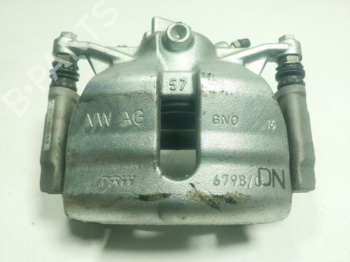 Used Left front brake caliper Left front brake caliper VW TOURAN (5T1) 2.0 TDI (122 hp) 19436266 19436266