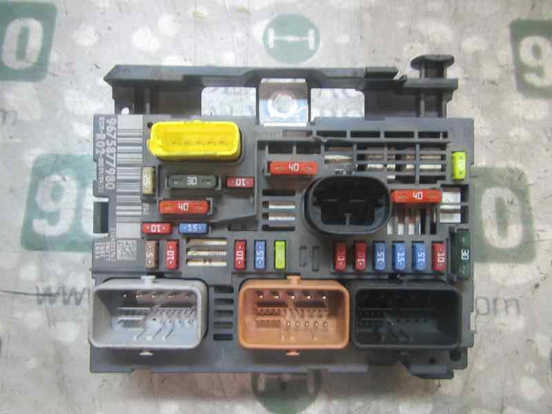 Fuse box PEUGEOT 3008 MPV (0U_) 1.6 VTi BParts