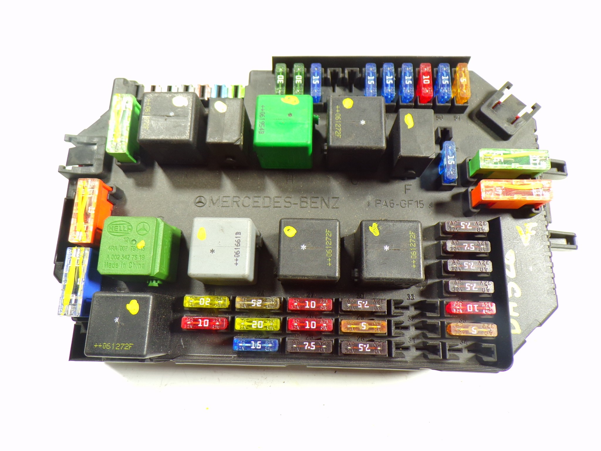 Fuse box MERCEDESBENZ SCLASS (W221) S 320 CDI (221.022, 221.122