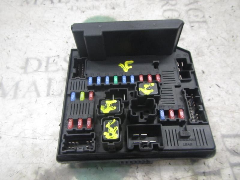 Fuse box NISSAN QASHQAI / QASHQAI +2 I (J10, NJ10, JJ10E) 1.5 dCi