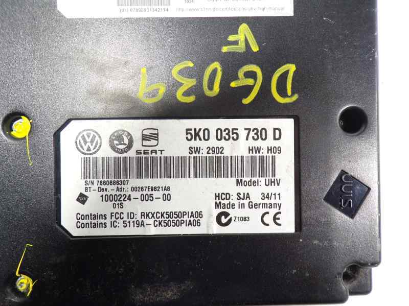Module Vw 6pin Electronic module VW GOLF VI (5K1) 1.6 TDI | B-Parts