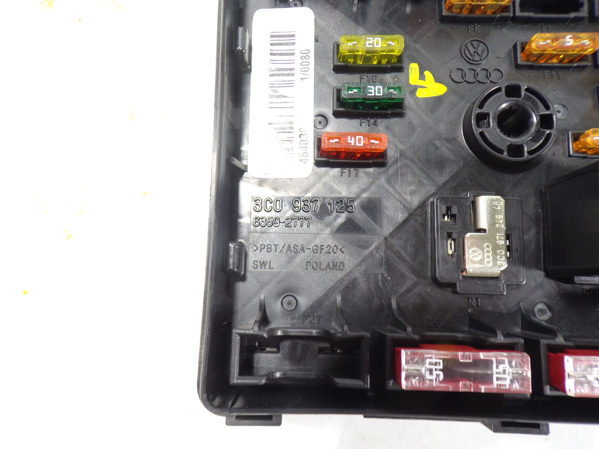 Fuse box VW PASSAT B6 Variant (3C5) 2.0 TDI 16V 9140111 BParts