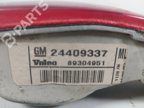 Rear fog light OPEL CORSA C (X01) 1.2 (F08, F68) | BP9515427C37 