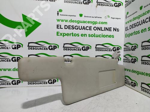 Used Right sun visor Right sun visor SKODA FABIA I (6Y2) 1.2 (64 hp) 7221786 7221786