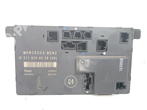 Used Comfort control module Comfort control module MERCEDES-BENZ E-CLASS (W211) E 270 CDI (211.016) (177 hp) 10031612 10031612