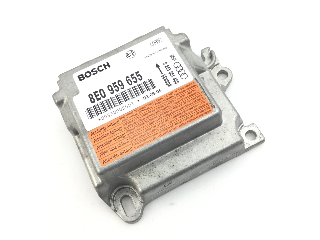 Centralita airbag AUDI A4 Avant (8E5, B6) 1.9 TDI VW (11.200012.2004