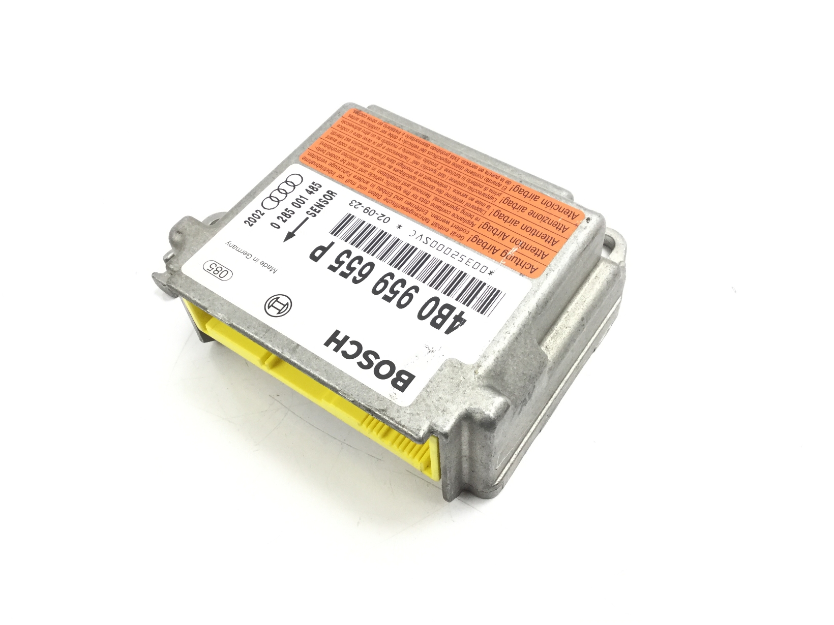 ECU airbags AUDI A6 Avant (4B5, C5) 2.5 TDI AUDI 0285001485