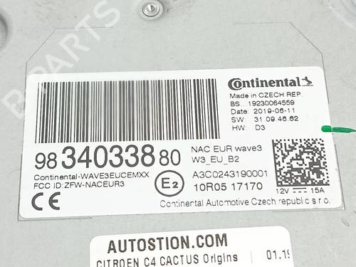 Radio CITROËN C4 CACTUS 1.5 BlueHDi 100 | BP39234248E6 - Image 6