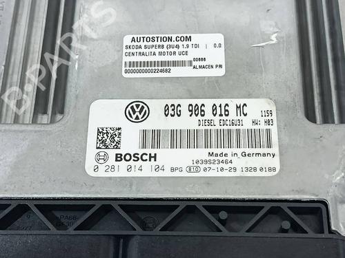 Engine control unit (ECU) SKODA SUPERB I (3U4) | BP29903169M57