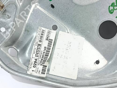 Rear left window mechanism SKODA SUPERB I (3U4) | BP30056896C24