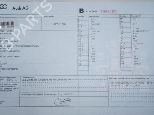 Electronic module AUDI A5 Sportback (8TA) 2.0 TDI | BP31930676M83 