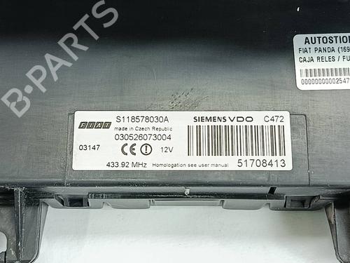 Fuse box FIAT PANDA (169_) 1.2 (169.AXB11, 169.AXB1A) | BP36167938E1 - Image 7