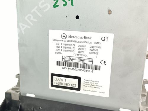 Radio MERCEDES-BENZ E-CLASS (W212) E 220 CDI / BlueTEC (212.001, 212.002) | BP17737741E6 