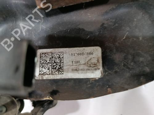 Left front steering knuckle KIA SPORTAGE IV (QL, QLE)  | BP29080176M25 