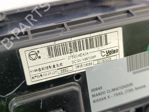 Climate control NISSAN X-TRAIL III (T32_, T32R, T32RR) 1.6 dCi ALL MODE 4x4-i (NT32) | BP23222057I5 