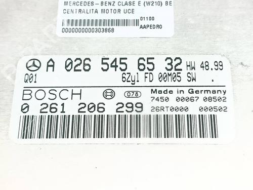 Engine control unit (ECU) MERCEDES-BENZ E-CLASS (W210) E 280 (210.063) | BP37094306M57 - Image 5
