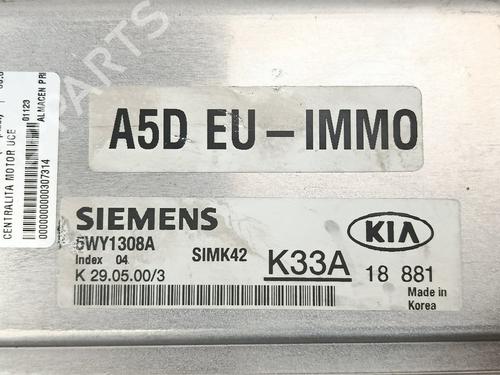 Engine control unit (ECU) KIA RIO I Hatchback (DC) 1.5 16V | BP29392667M57 
