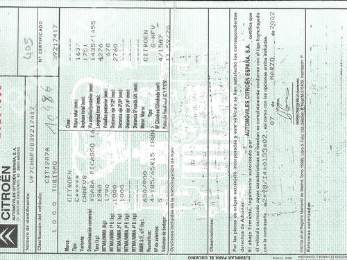 Rear left lock CITROËN XSARA PICASSO (N68) | BP30805410C100
