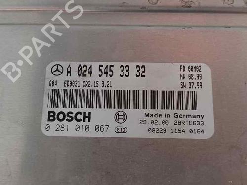 Engine control unit (ECU) MERCEDES-BENZ S-CLASS (W220)  | BP15875542M57 