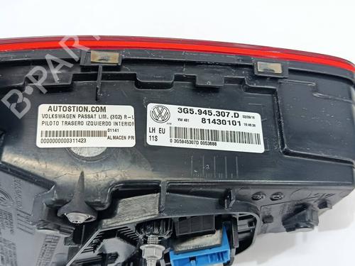 Left tailgate light VW PASSAT B8 (3G2, CB2)  | BP29357842C79 