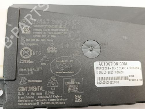 Elektronisk modul MERCEDES-BENZ A-CLASS (W177) A 180 d (177.003) | BP29014443M83 