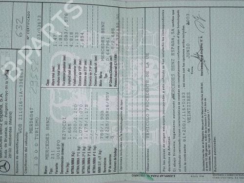Electronic module MERCEDES-BENZ E-CLASS (W211) E 270 CDI (211.016) | BP39504440M83 - Image 13