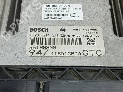 Engine control unit (ECU) ALFA ROMEO GT (937_) 1.9 JTD (937CXN1B) | BP33313880M57 - Image 2
