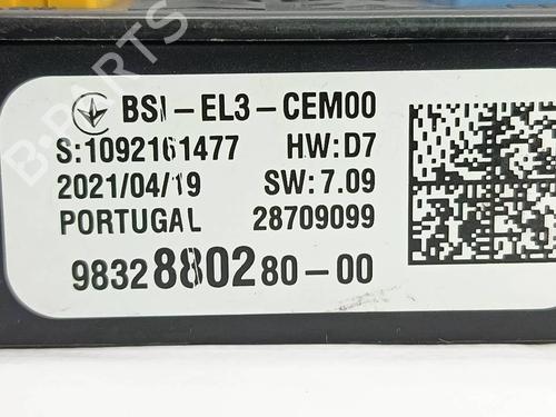 Fuse box OPEL COMBO Box Body/MPV (K9) 1.5 D | BP39209950E1 - Image 4