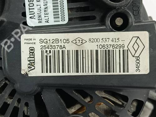 Alternator RENAULT KANGOO (KC0/1_) 1.5 dCi | BP38719423M7 - Image 6