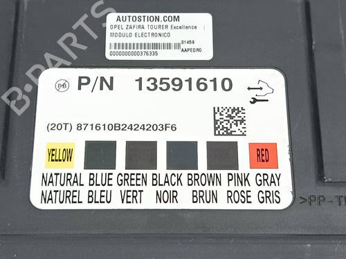 Electronic module OPEL ZAFIRA TOURER C (P12) | BP36377344M83 - Image 2