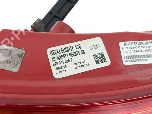 Right taillight AUDI A5 Sportback (8TA) 2.0 TDI | BP32009479C35 