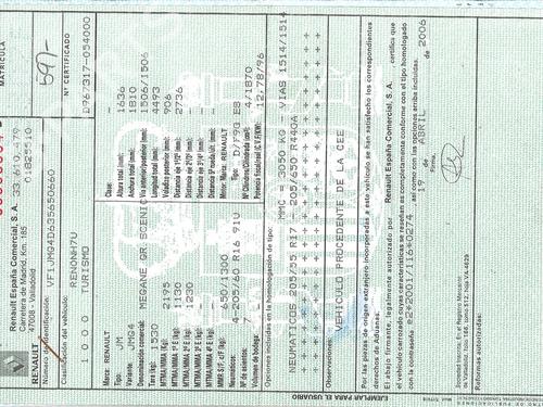 Other RENAULT GRAND SCÉNIC II (JM0/1_) 1.9 dCi (JM14) | BP29263076O1 