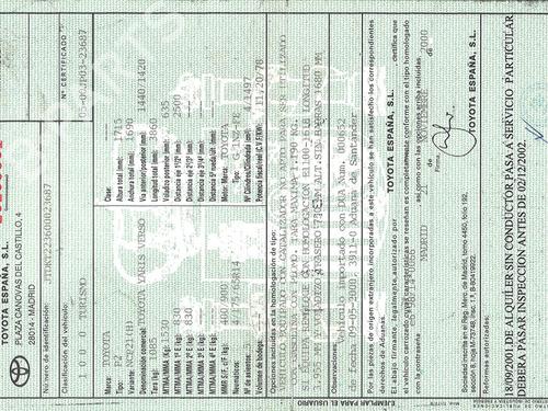 Engine TOYOTA YARIS VERSO (_P2_) 1.3 (NCP20_, NCP22_, NCP20R, NCP22R) | BP32850197M1 - Image 9