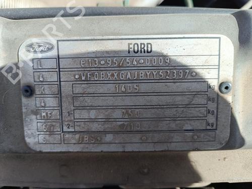 Engine FORD FIESTA V (JH_, JD_) 1.3 | BP30737943M1