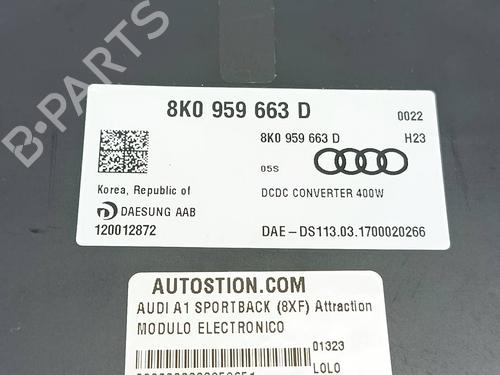 Electronic module AUDI A1 Sportback (8XA, 8XF) | BP32501829M83