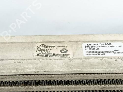 Intercooler BMW 3 Compact (E46) 318 td | BP30056559M30 
