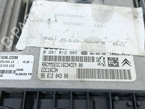 Engine control unit (ECU) CITROËN C4 I (LC_)  | BP30531571M57 